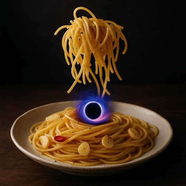 ブラックホールのペペロンチーノ