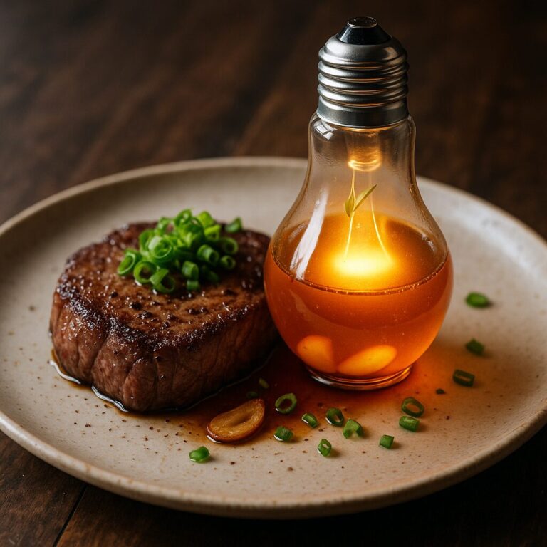電球のステーキ