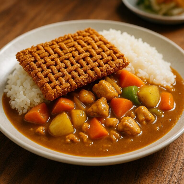 玄関マットカツカレー